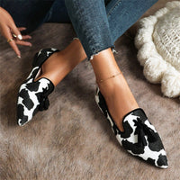 Bridget | Women's Patterned Tassel Detail Loafers