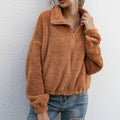 Brigida | Women's Elastic Waist Fleece Jacket