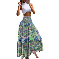 Brigitta | Women's Elastic Waist Skirt – Maxi Skirt