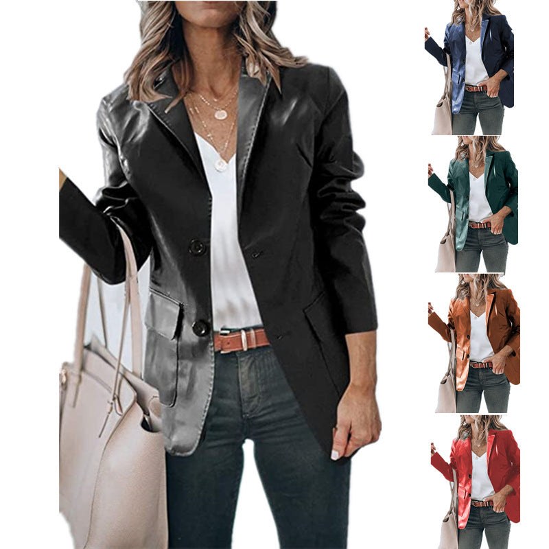Brigitte | Women's Pockets Elegant Blazer