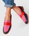 Brigitte | Women's Penny Strap Closed Toe Loafers