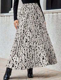Bronislava | Women's Fashionable Skirt – Maxi Skirt in White