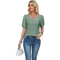 Bronwen | Women's Puff Sleeve Elegant Blouse