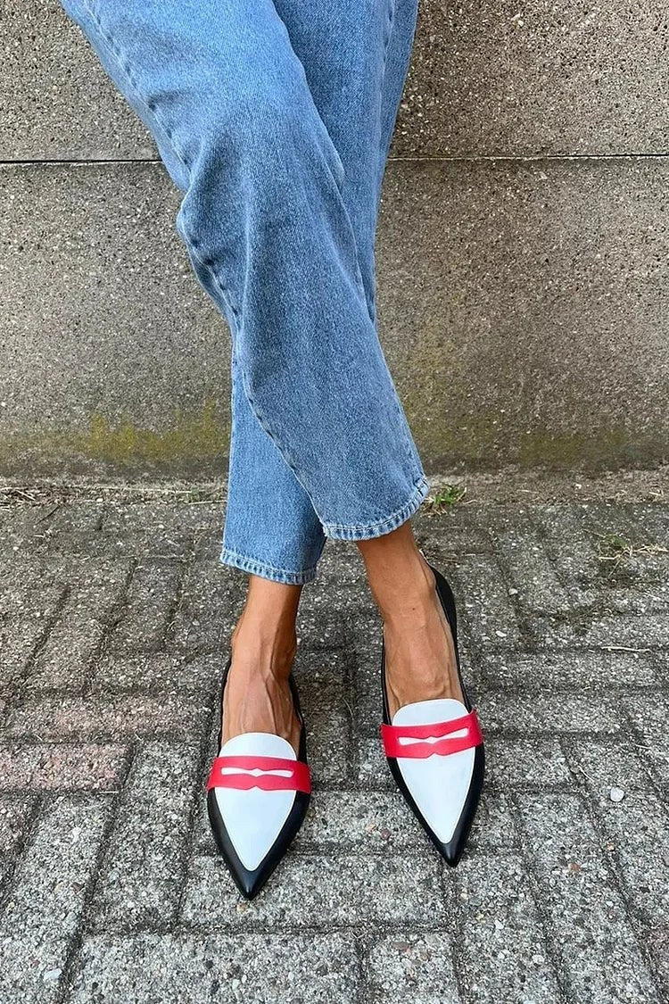 Bronwen | Women's Pointed Toe Slip On Loafers