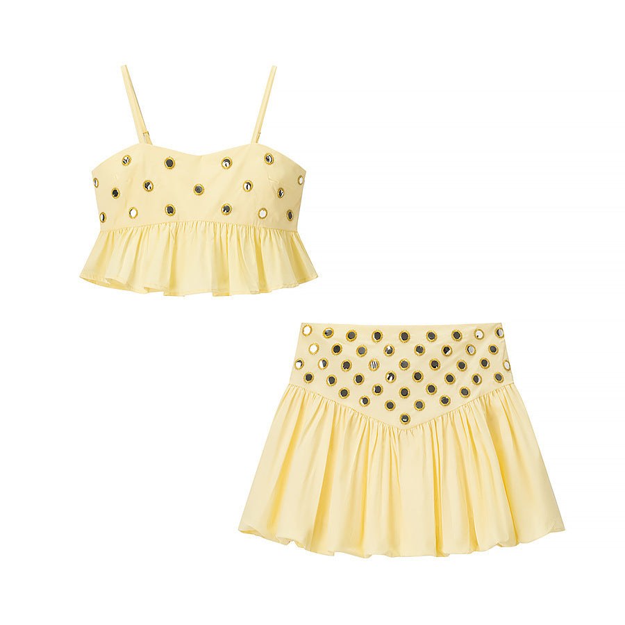 Bronwen | Women's Voluminous Blouse in Yellow
