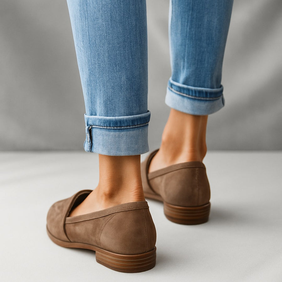 Brooke | Women's Pointed Toe Slip-On Loafers