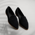 Brooke | Women's Pointed Toe Slip-On Loafers – Mary Janes