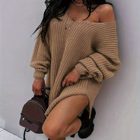 Cadence | Women's Oversized Knit Casual Dress