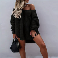 Cadence | Women's Oversized Knit Casual Dress