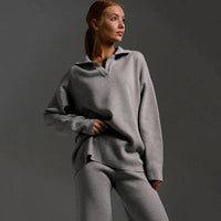 Caelia | Women's Knitted Top and Pants Tracksuit