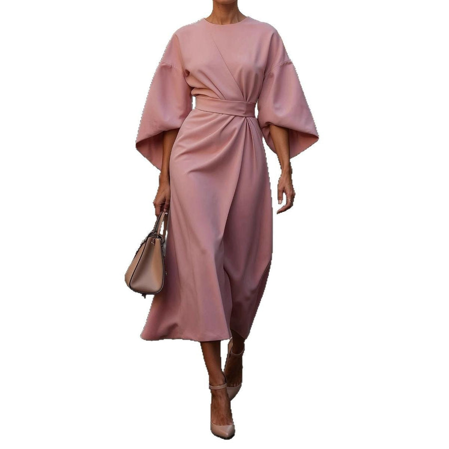 Calista | Women's Voluminous Elegant Midi Dress