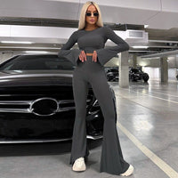 Calla | Women's Jumpsuit in Gray