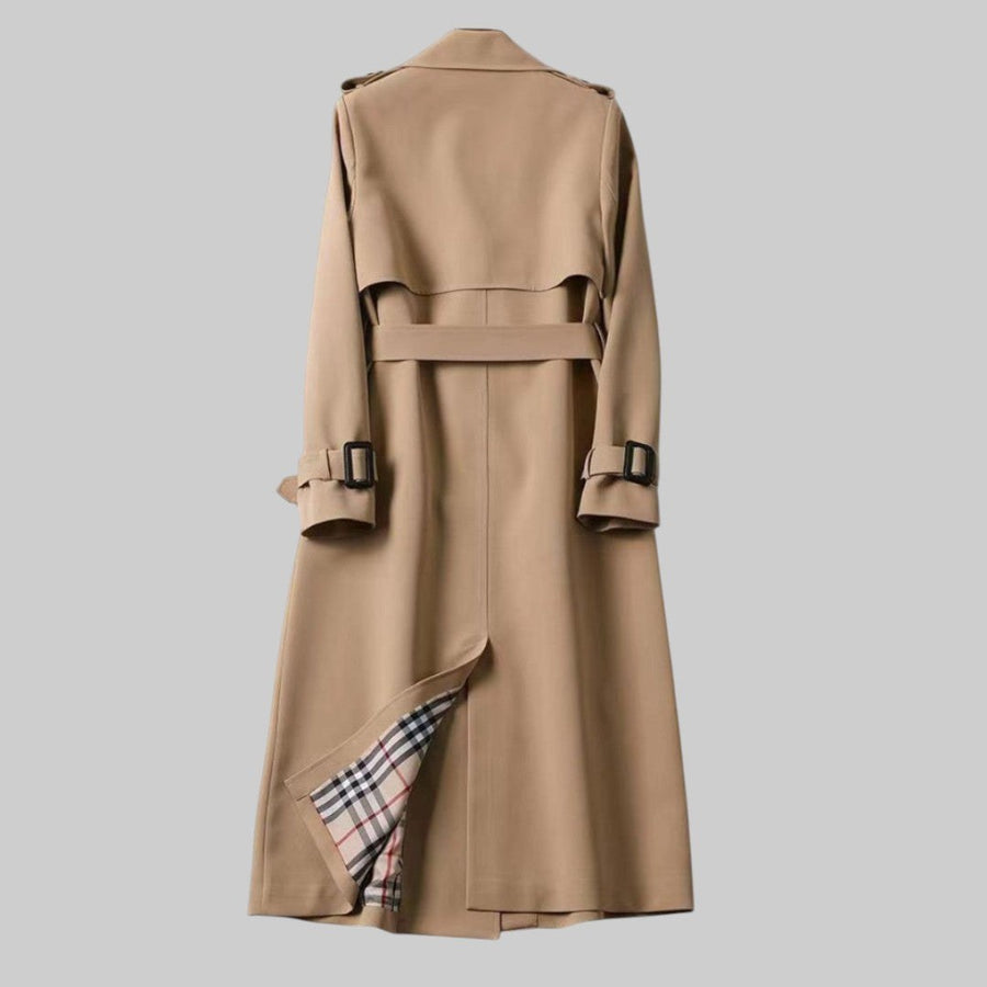 Calliope | Women's Belted Double Breasted Design Trench Coat