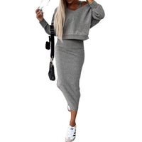 Calliope | Women's Casual Sweater in Gray