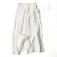 Candela | Women's High-rise Waistband Trousers in White