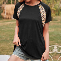Candelaria | Women's Leopard Print T-Shirt