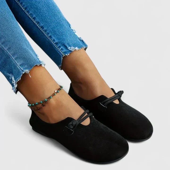 Capucine | Women's Round Toe Rope Detail Loafers