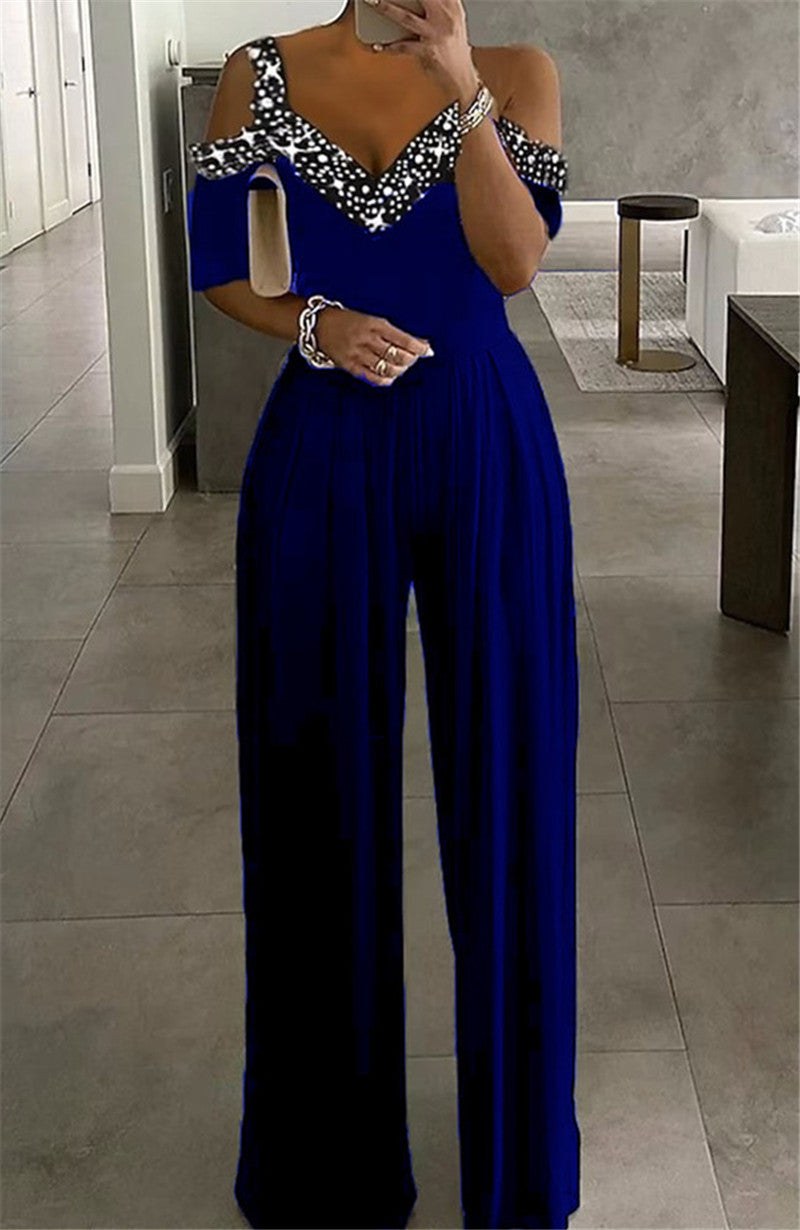 Capucine | Women's Elegant Jumpsuit in Blue