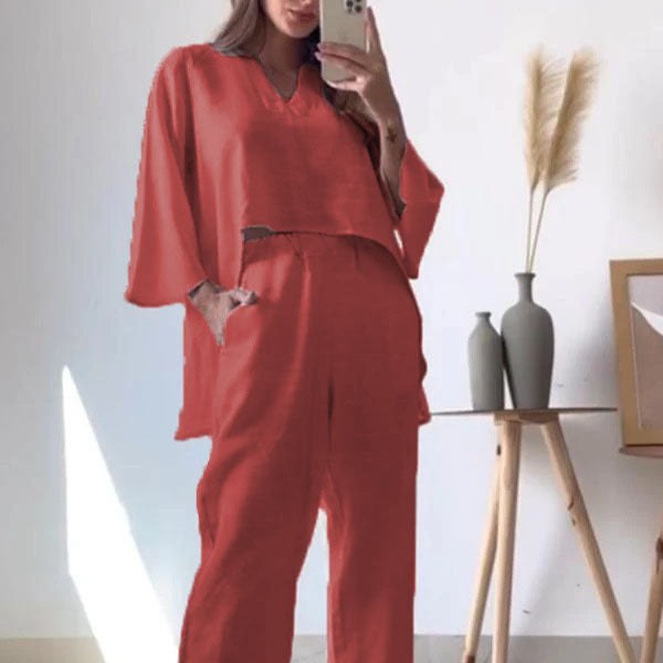 Cara | Women's Elegant Casual Two-Piece Set