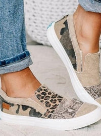 Carina | Women's Slip-On Patterned Upper Loafers