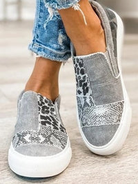 Carina | Women's Slip-On Patterned Upper Loafers