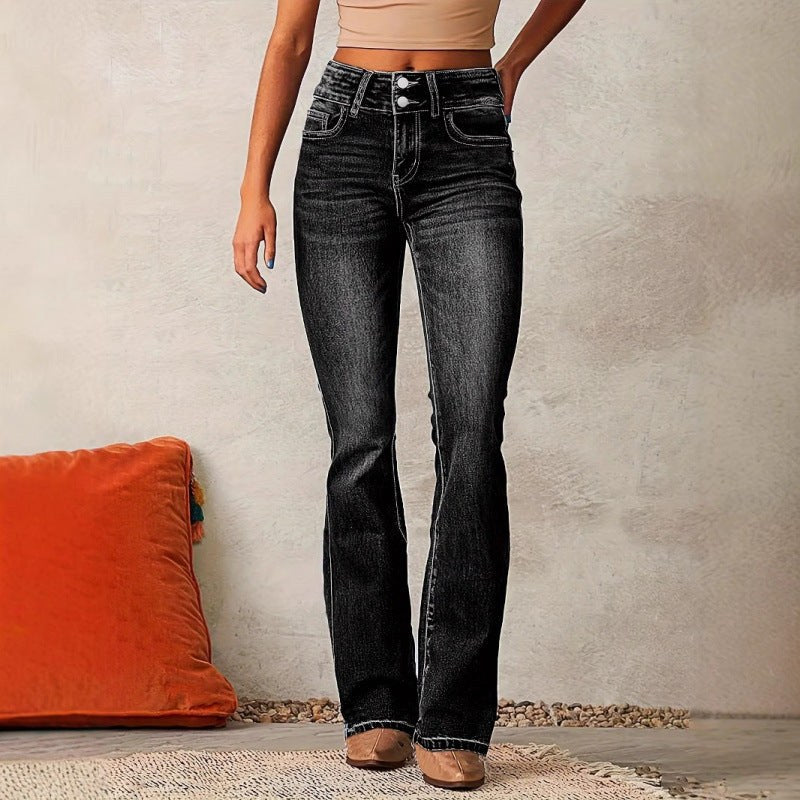 Carina | Women's High Waist Fashionable Jeans