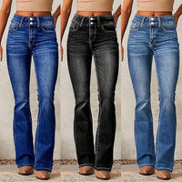 Carina | Women's High Waist Fashionable Jeans