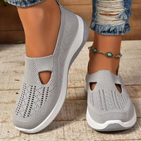 Carmel | Women's Slip-On Design Sneakers in Gray