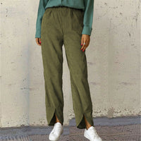 Carmelina | Women's Elastic Waist Casual Pants – Dress Pants
