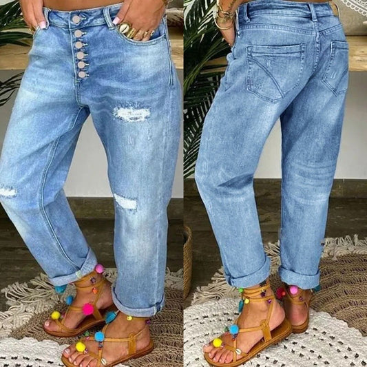 Caroline | Women's Jeans in Blue