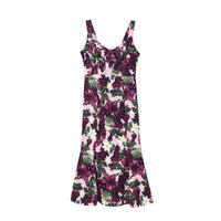 Casilda | Women's V-Neck Floral Maxi Dress in Kleid