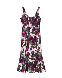 Casilda | Women's V-Neck Floral Maxi Dress in Kleid