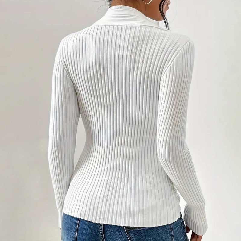 Cassia | Women's Knit Elegant Blazer