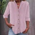 Cate | Women's Striped Elegant Blouse Top