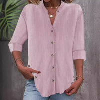 Cate | Women's Striped Elegant Blouse Top