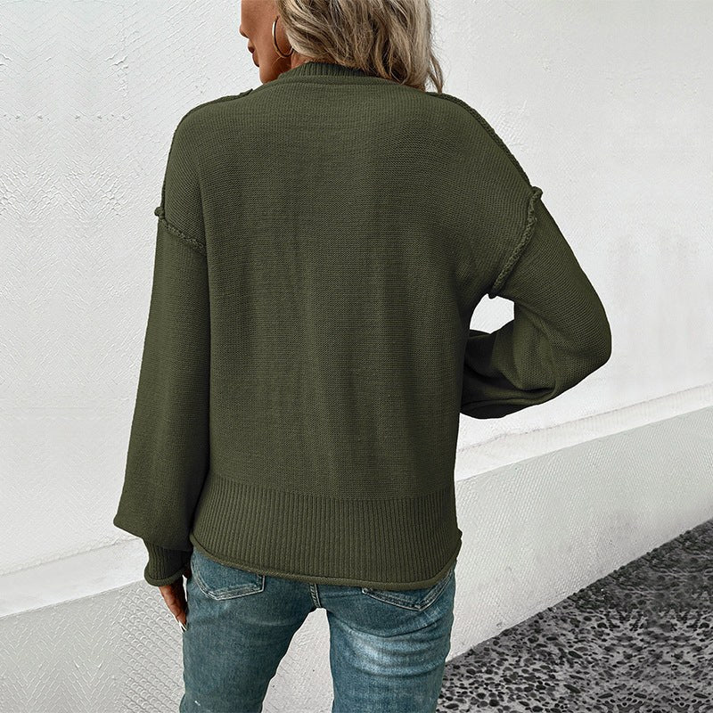 Cathleen | Women's Voluminous Pockets Sweater