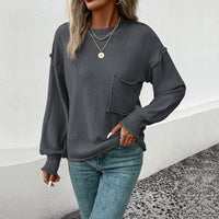 Cathleen | Women's Voluminous Pockets Sweater