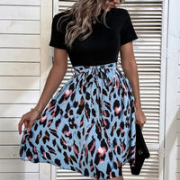 Cecile | Women's Leopard Print Fashionable Cocktail Dress