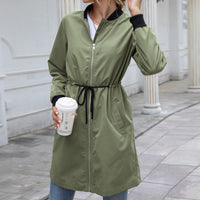 Cecilie | Women's Pockets Lightweight Jacket in Yellow