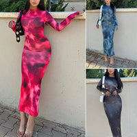 Celandine | Women's Bodycon Long Sleeve Midi Dress