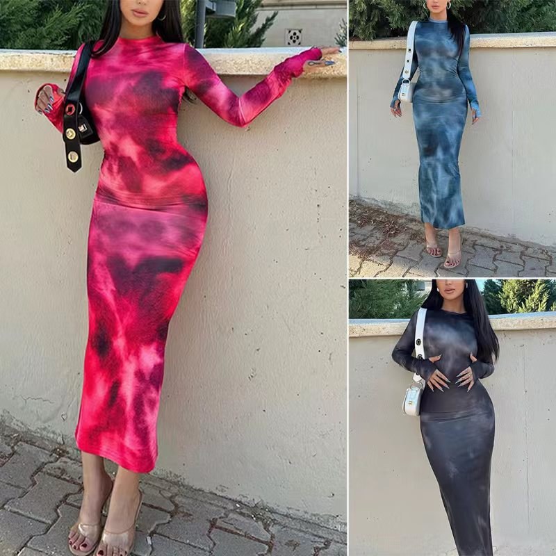 Celandine | Women's Bodycon Long Sleeve Midi Dress