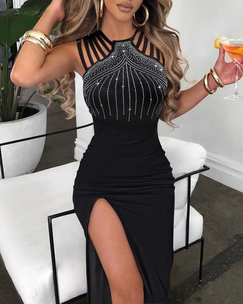 Celeste | Women's Elegant Evening Dress in Black