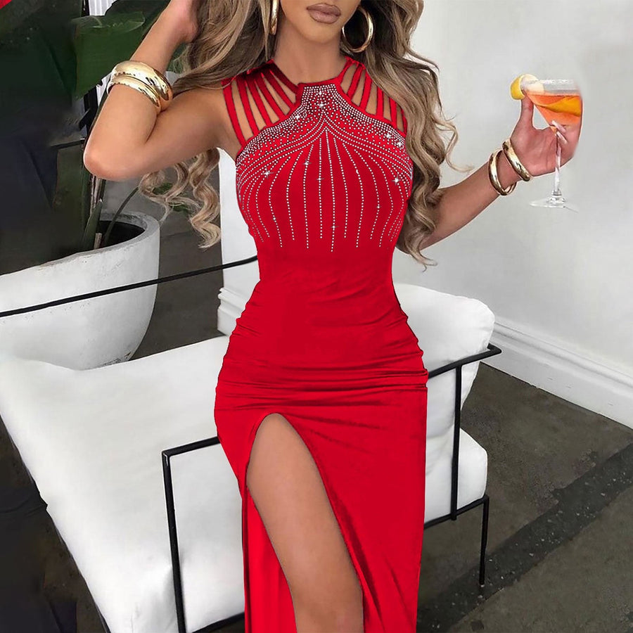 Celeste | Women's Elegant Evening Dress in Red