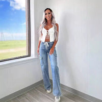 Celia | Women's Pockets Soft Jeans