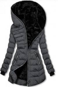Celidonia | Women's Zip Pockets Jacket in Gray