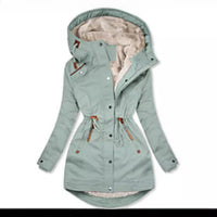 Celinde | Women's Pockets Belted Winter Parka – Winter Jacket