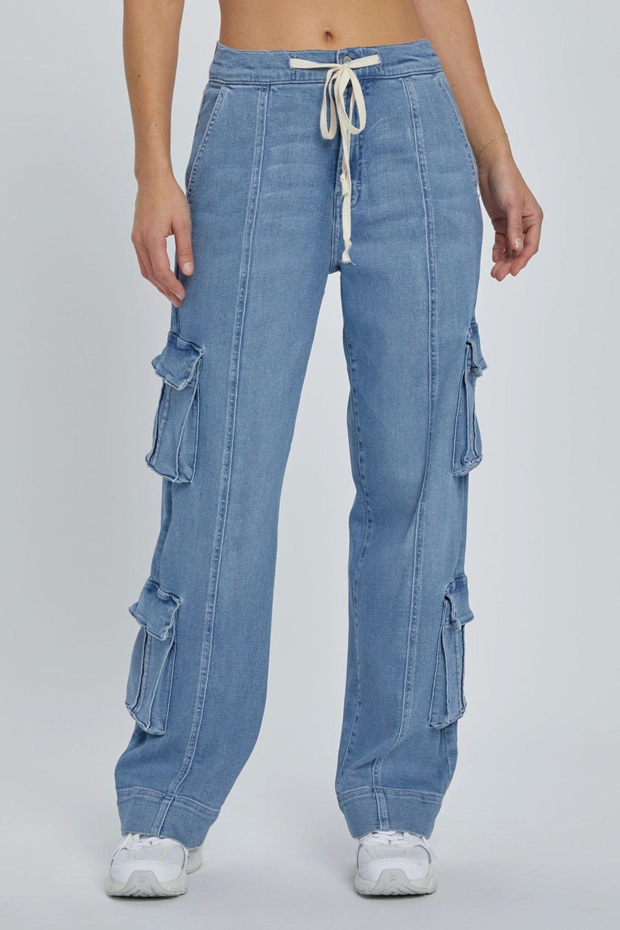 Celine | Women's Pockets Jeans in Blue