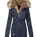 Ceridwen | Women's Zip Pockets Parka – Winter Jacket
