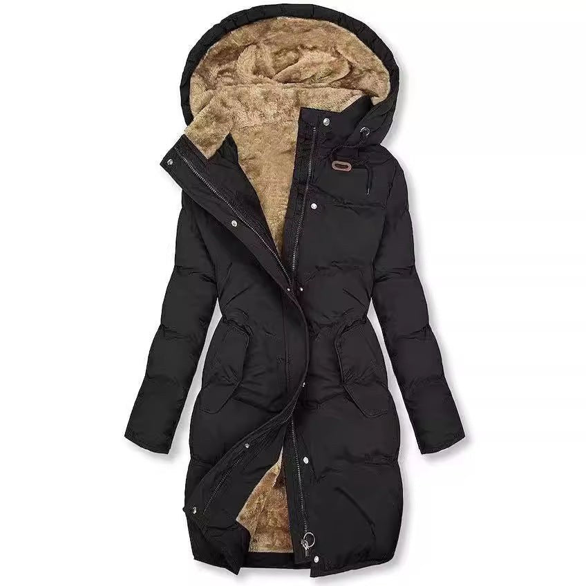 Cesarine | Women's Hooded Soft Winter Parka – Winter Jacket