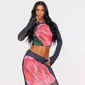 Charis | Women's Floral Crop Top